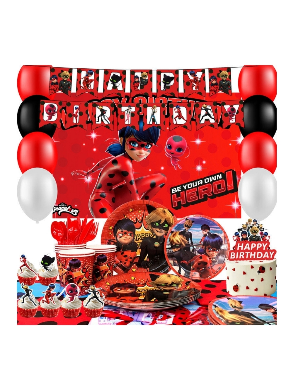 Miraculous Ladybug Party in A Box!